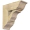 Ekena Millwork Balboa Traditional Rough Sawn Bracket w/ Offset Brace, Douglas Fir, 8"W x 20"D x 20"H BKT0806X20X20BOA01RDF - alternate 1